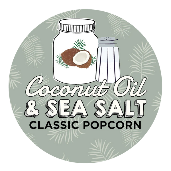 Coconut Oil & Sea Salt (6 pack)