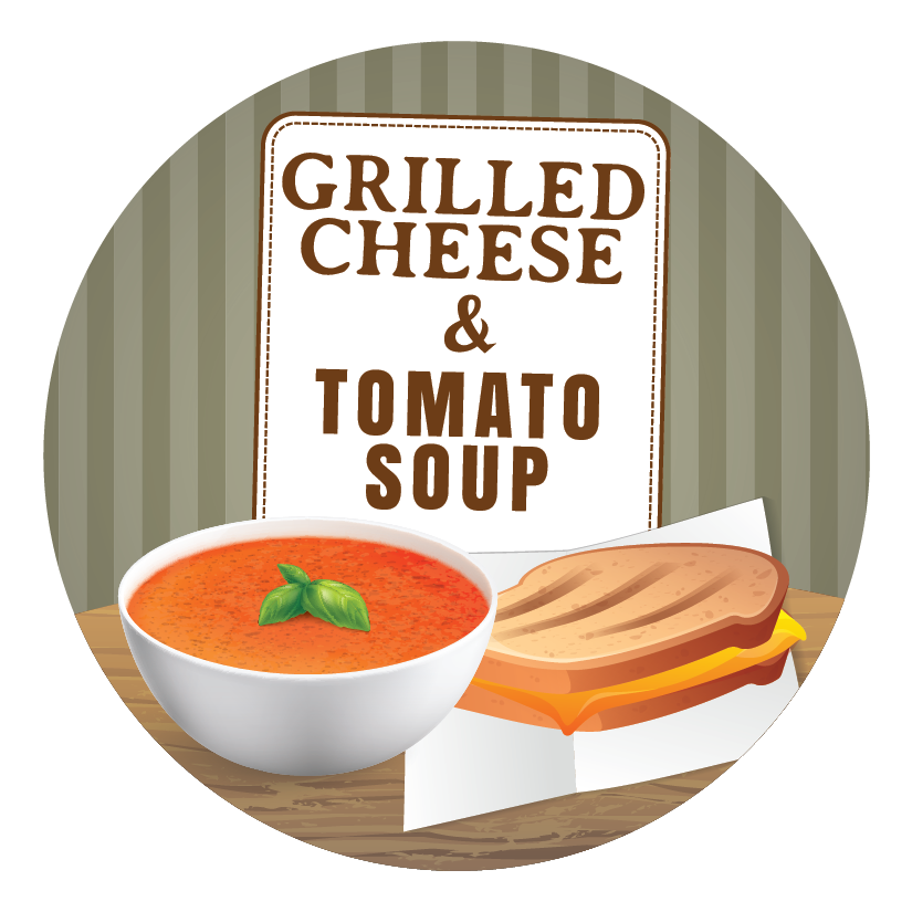 Grilled Cheese & Tomato Soup