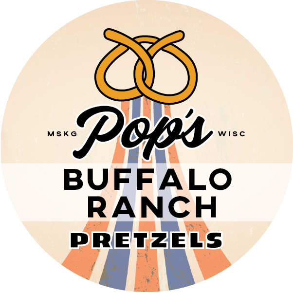 Pop's Pretzels Buffalo Ranch (6-pack)