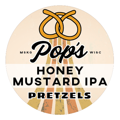 Pop's Pretzels Honey Mustard IPA