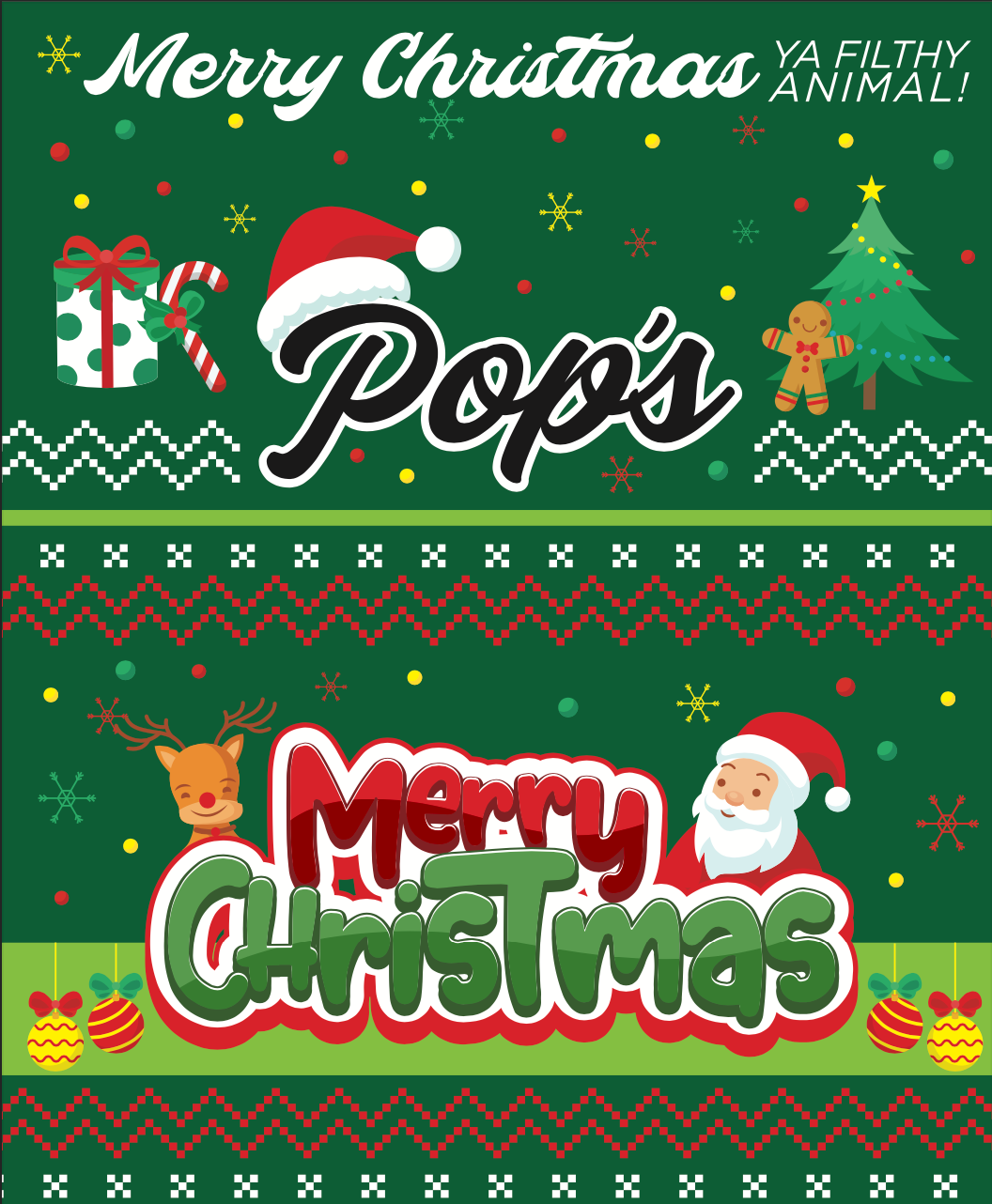 Christmas Bag - Ugly Sweater