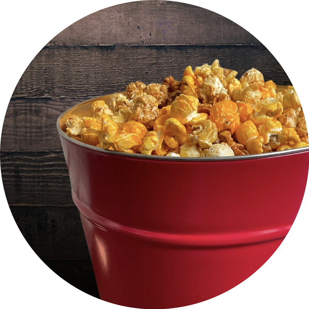 Pop's Popcorn Tins