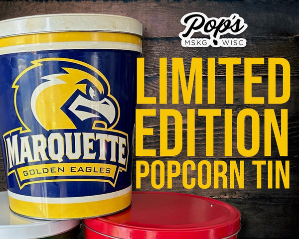 Marquette Popcorn Tin