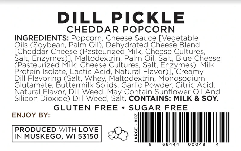 White Cheddar Dill Pickle (6 pack)