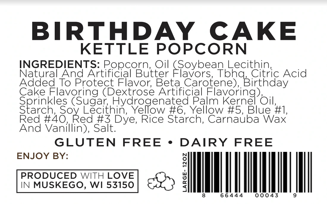 Birthday Cake (6 pack)
