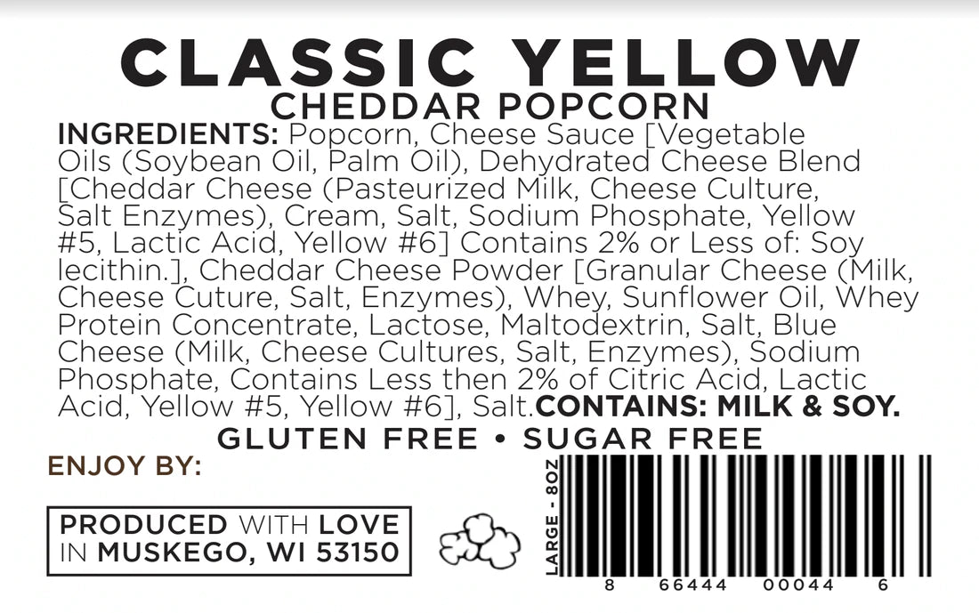 Yellow Cheddar (6 pack)